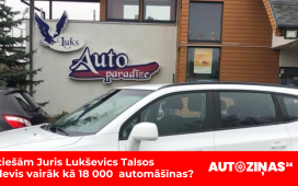 Luks talsi, lielākais auto tirgotājs Kurzemes pusē. Lietotu auto tirdznicība un pieredzes stāsts par auto tirdzniecību un viņa pieredzi auto tirdzniecībā