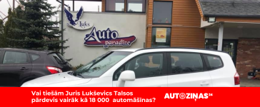 Luks talsi, lielākais auto tirgotājs Kurzemes pusē. Lietotu auto tirdznicība un pieredzes stāsts par auto tirdzniecību un viņa pieredzi auto tirdzniecībā