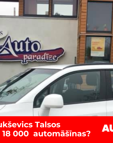 Luks talsi, lielākais auto tirgotājs Kurzemes pusē. Lietotu auto tirdznicība un pieredzes stāsts par auto tirdzniecību un viņa pieredzi auto tirdzniecībā
