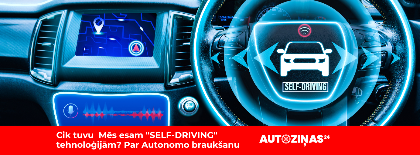 Self-driving autonomā auto vadīšana