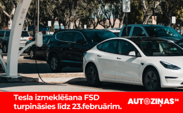 Tesla FSD izmeklēšana l'diz 23.februārim