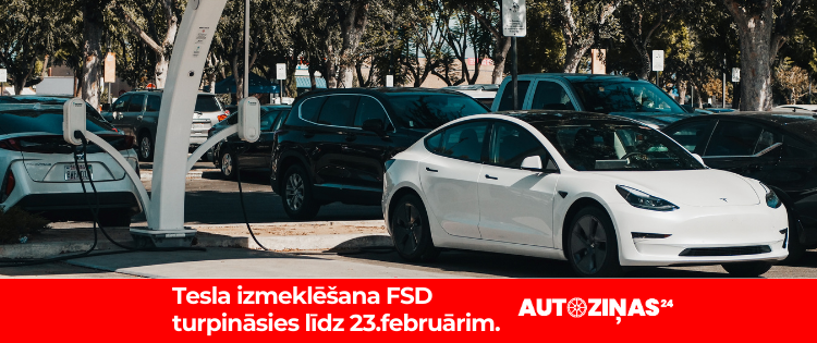 Tesla FSD izmeklēšana l'diz 23.februārim
